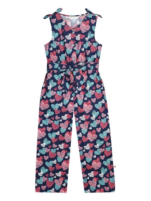 multi colored cotton full length jumpsuit twin sets & jump suit - 17740575 - Standard Image - 1