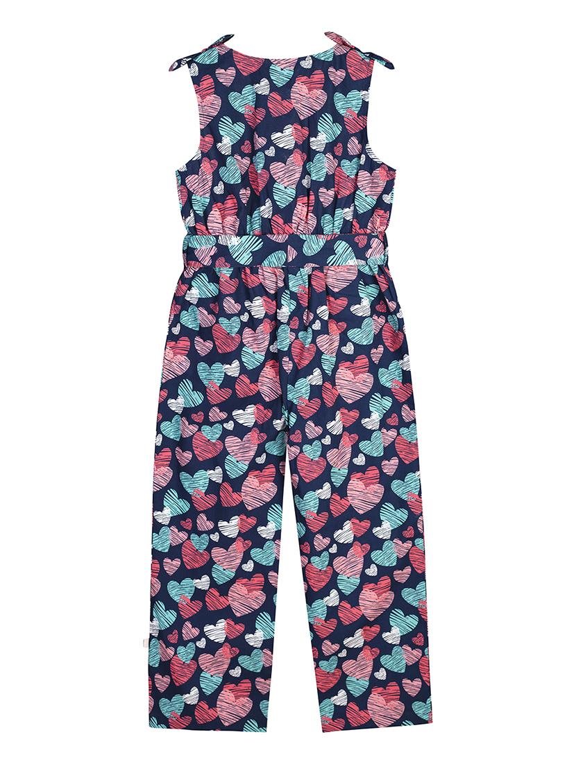 multi colored cotton full length jumpsuit twin sets & jump suit - 17740575 - Zoom Image - 2