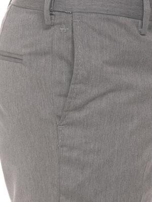 grey textured flat front formal trouser - 17741716 - Standard Image - 5