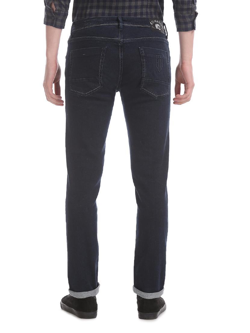 black plain denim jeans - 17742350 - Zoom Image - 3