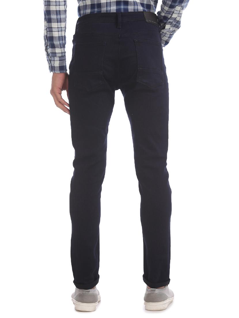 black plain denim jeans - 17742367 - Zoom Image - 3