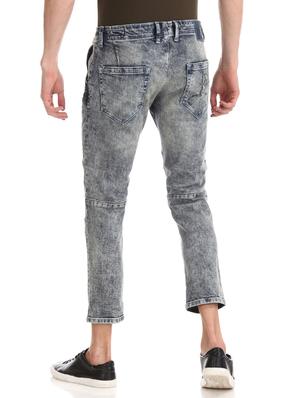 grey heavy washed denim jeans - 17742389 - Standard Image - 3