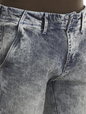 grey heavy washed denim jeans - 17742389 - Standard Image - 5