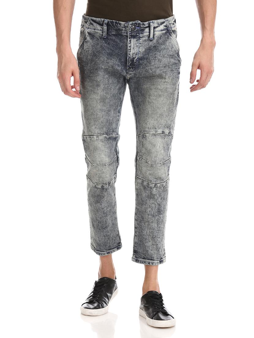 grey heavy washed denim jeans - 17742389 - Zoom Image - 1
