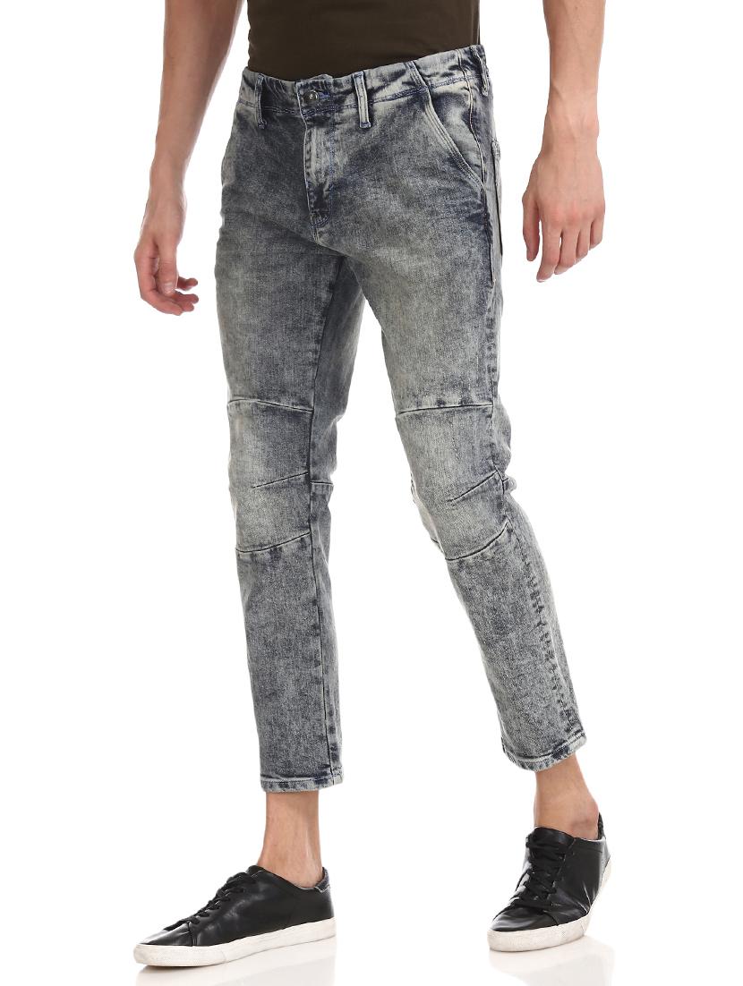 grey heavy washed denim jeans - 17742389 - Zoom Image - 2