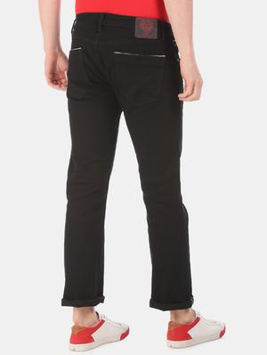 black plain denim jeans - 17742441 - Standard Image - 3