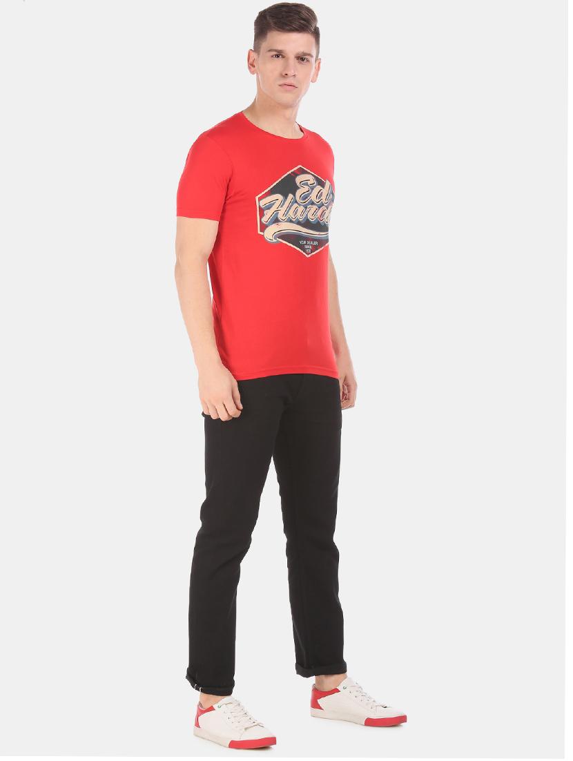 black plain denim jeans - 17742441 - Zoom Image - 4