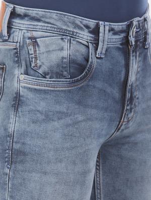 blue light washed denim jeans - 17742448 - Standard Image - 5
