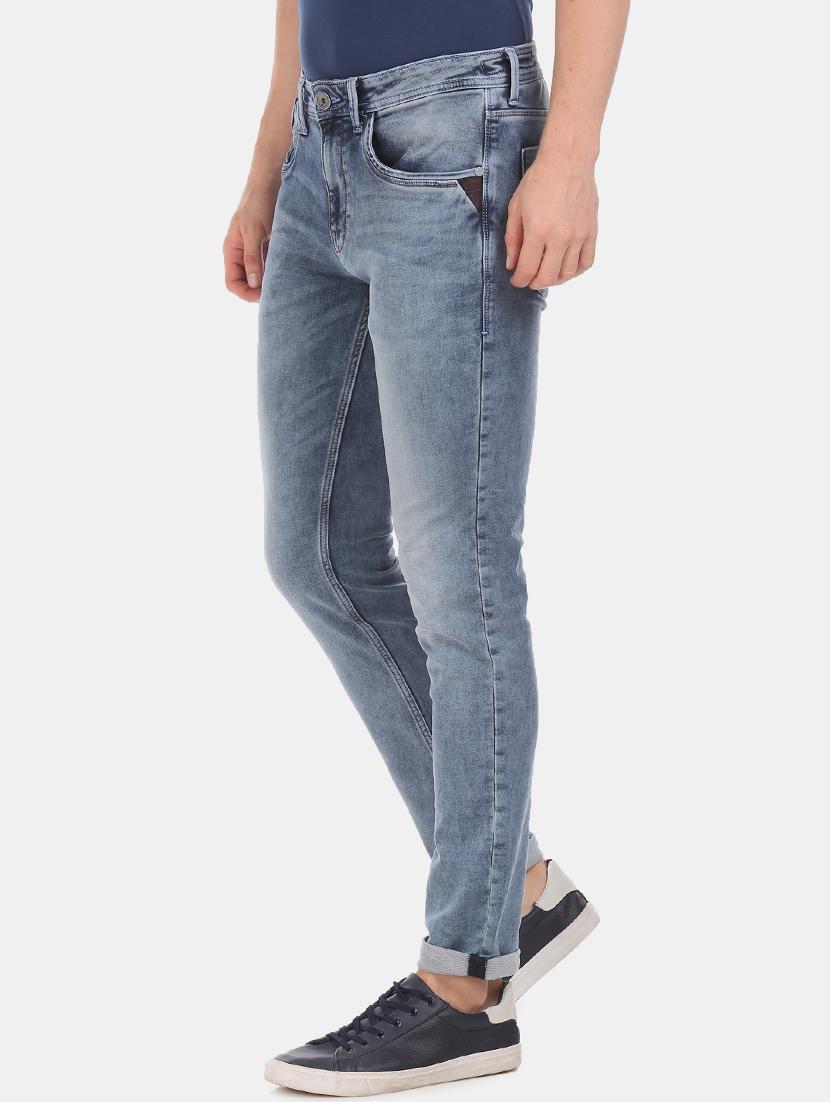 blue light washed denim jeans - 17742448 - Zoom Image - 2