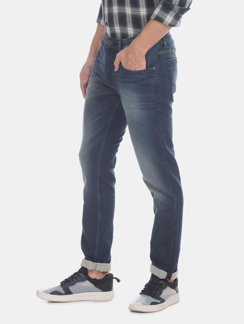 blue light washed denim jeans - 17742449 - Zoom Image - 2