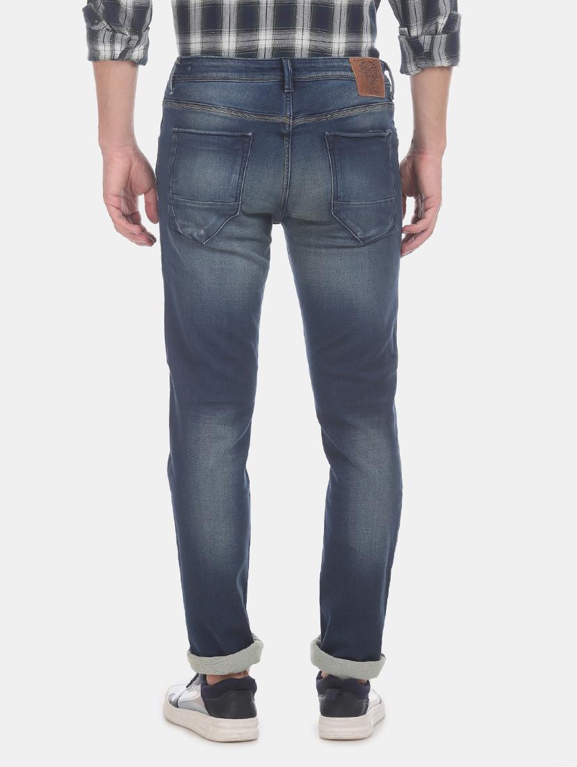 blue light washed denim jeans - 17742449 - Zoom Image - 3