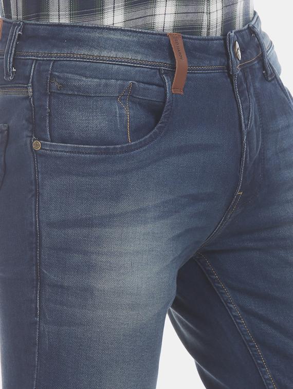 blue light washed denim jeans - 17742449 - Zoom Image - 5