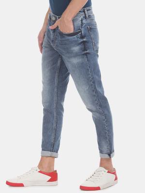 blue light washed denim jeans - 17742483 - Standard Image - 2
