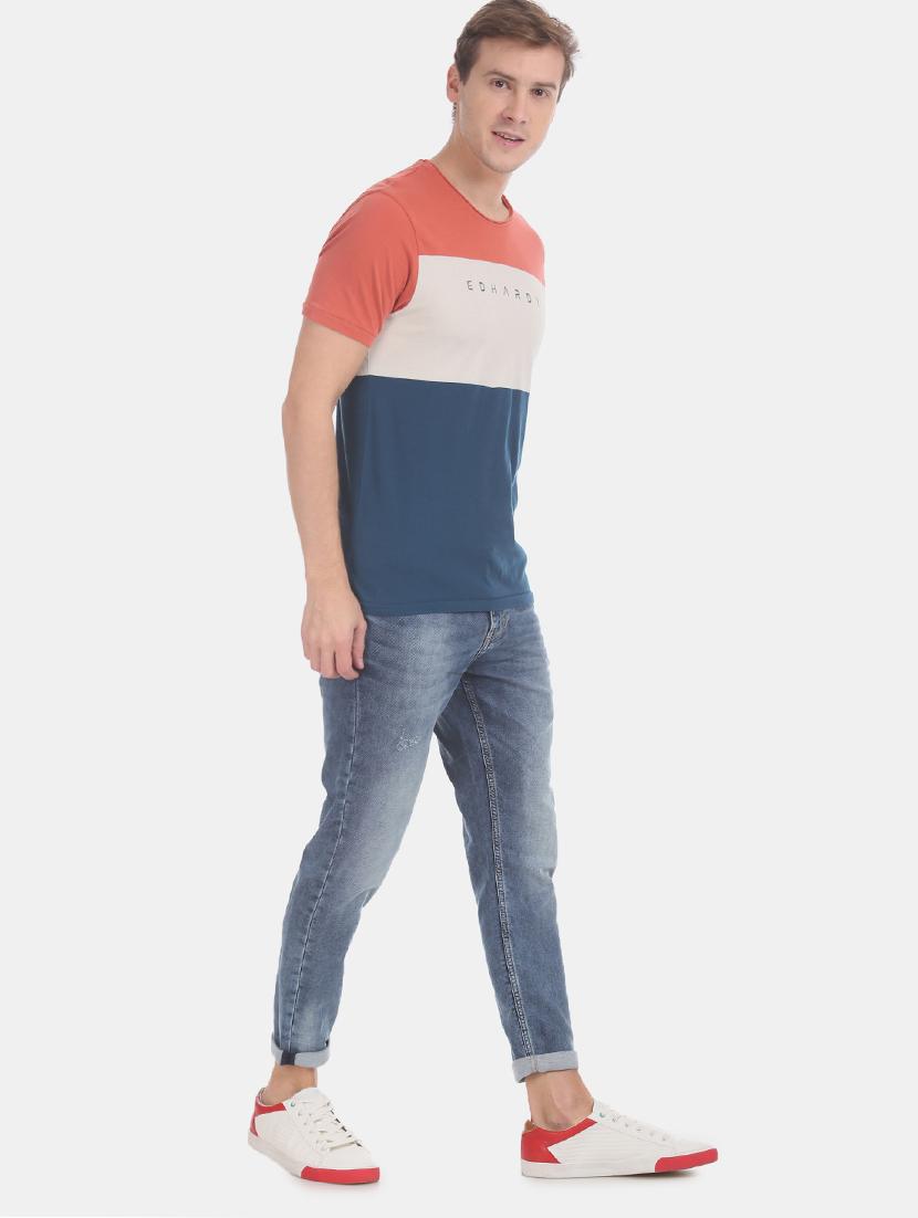 blue light washed denim jeans - 17742483 - Zoom Image - 4