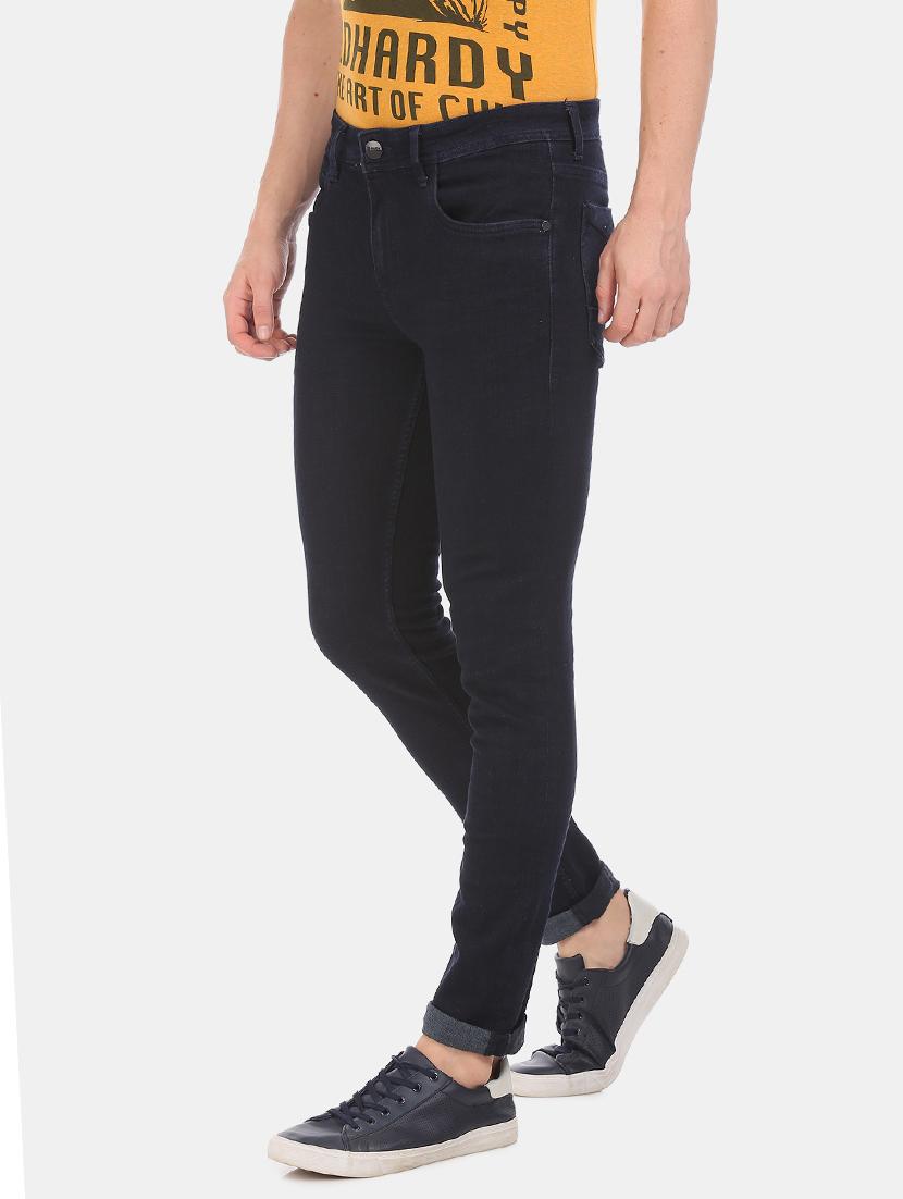 black plain denim jeans - 17742492 - Zoom Image - 2