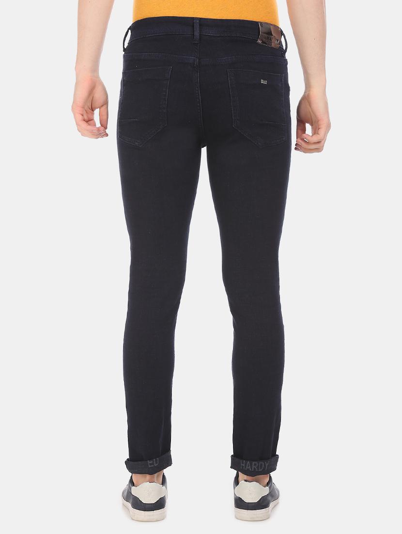 black plain denim jeans - 17742492 - Zoom Image - 3