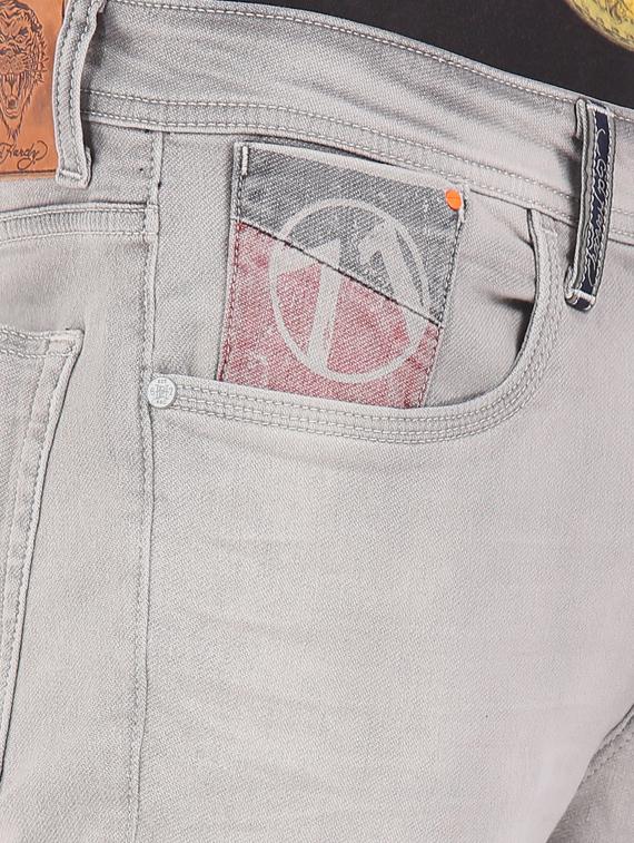 grey washed denim jeans - 17742507 - Zoom Image - 5