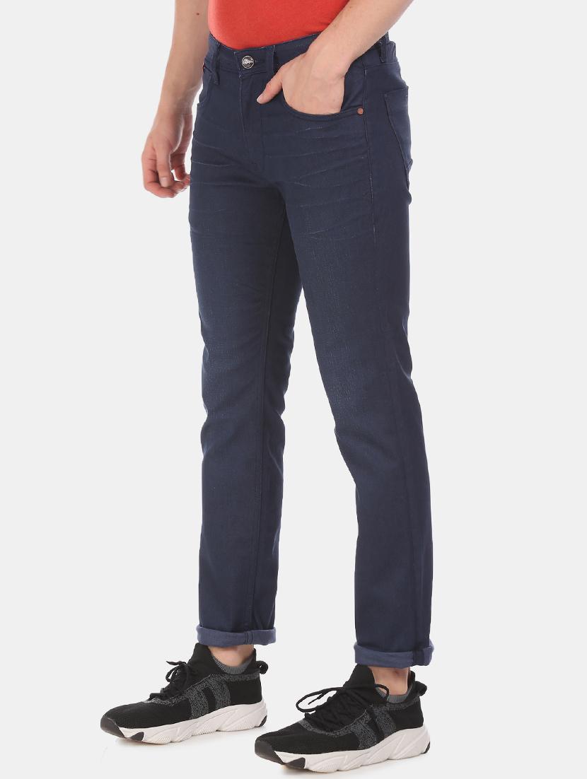 blue plain denim jeans - 17742511 - Zoom Image - 2