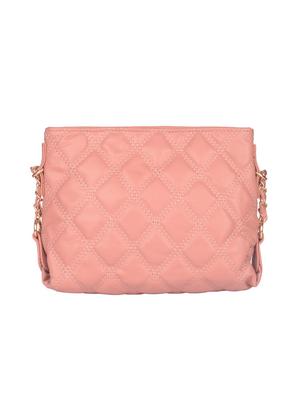 pink leatherette (pu) regular sling bag - 17742618 - Standard Image - 2
