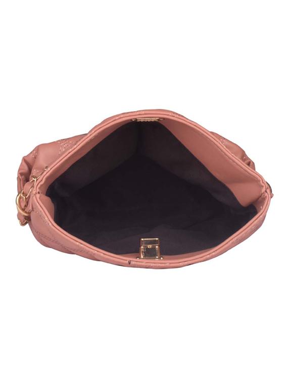 pink leatherette (pu) regular sling bag - 17742618 - Zoom Image - 3