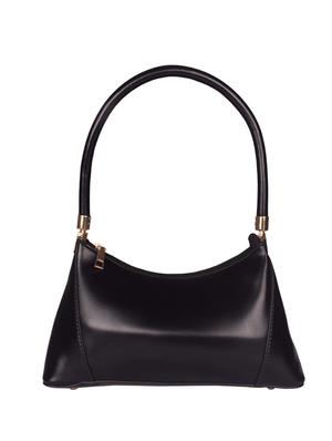 black leatherette (pu) regular handbag - 17742629 - Standard Image - 2