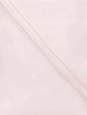 white leatherette (pu) regular handbag - 17742665 - Standard Image - 4