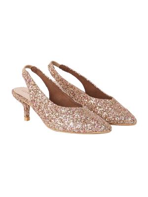 gold slip on pump - 17743282 - Standard Image - 2