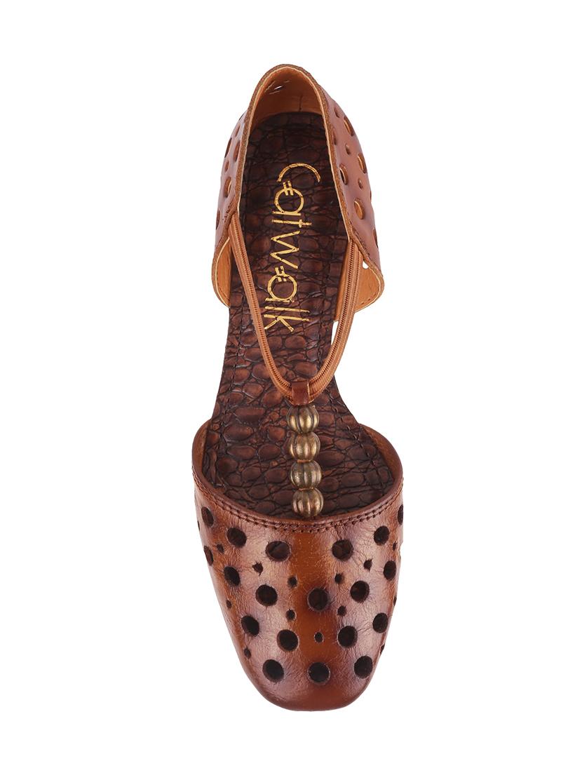 brown slip on ballerina - 17743732 - Zoom Image - 4