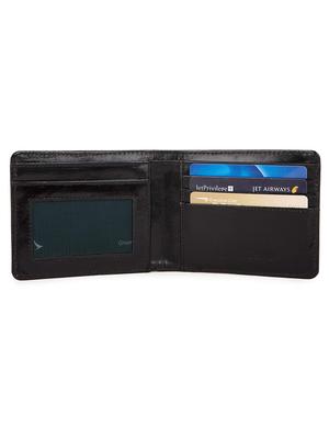 black leather wallet - 17743787 - Standard Image - 3