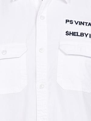 white solid casual shirt - 17744246 - Standard Image - 5