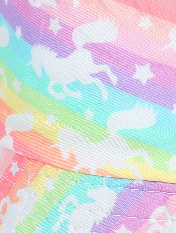 multi color printed bucket hat - 17745781 - Zoom Image - 4