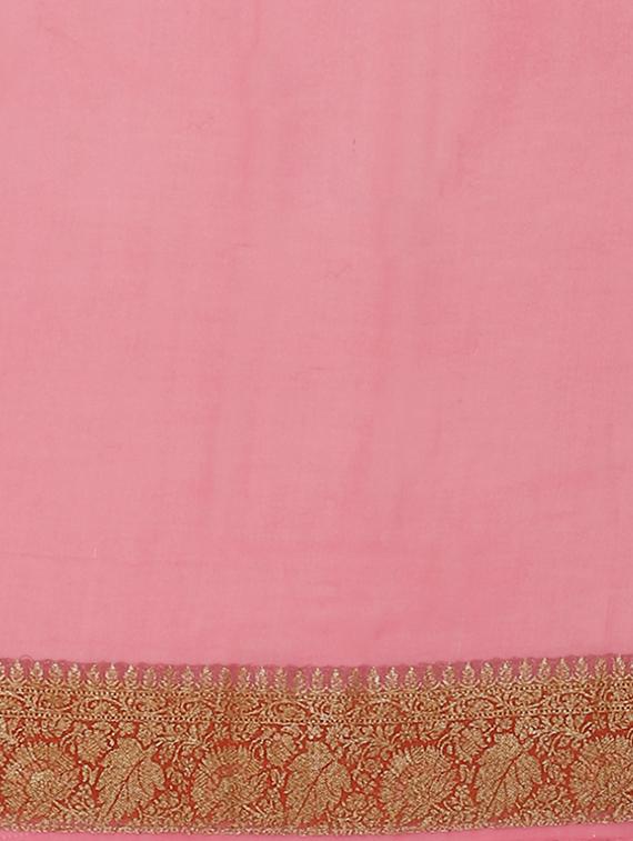 zari work banarasi saree with blouse - 17748103 - Zoom Image - 6
