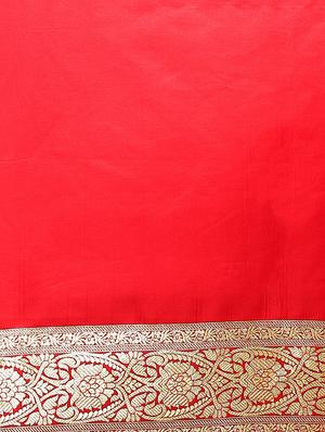 zari work banarasi saree with blouse - 17748472 - Standard Image - 5