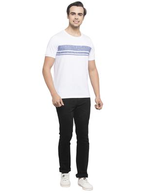 black solid denim washed jean - 17749261 - Standard Image - 4