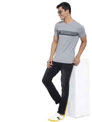 black solid denim washed jean - 17749264 - Standard Image - 4