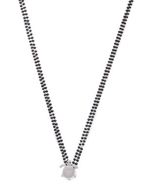 silver beads mangalsutra - 17749357 - Standard Image - 2