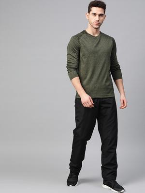 olive green printed raglan t-shirt - 17749742 - Standard Image - 4