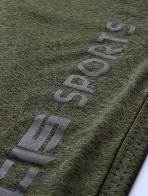 olive green printed raglan t-shirt - 17749742 - Standard Image - 5