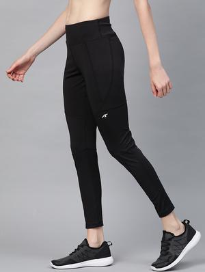high rise solid track pant - 17749757 - Standard Image - 2