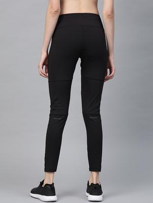 high rise solid track pant - 17749757 - Standard Image - 3