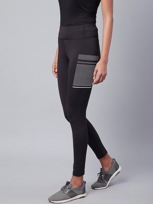 high rise contrast detail track pant - 17749766 - Standard Image - 2