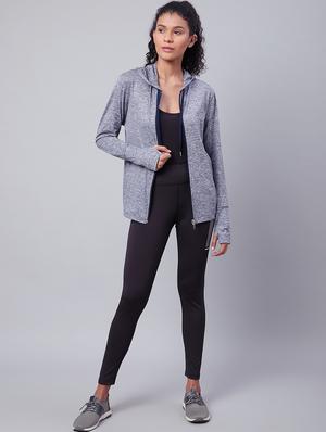 high rise contrast detail track pant - 17749766 - Standard Image - 4