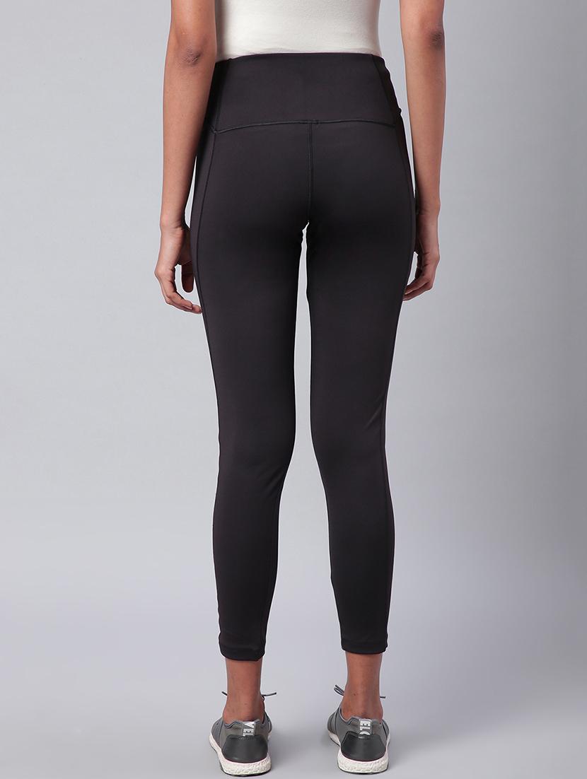 high rise solid track pant - 17749768 - Zoom Image - 3