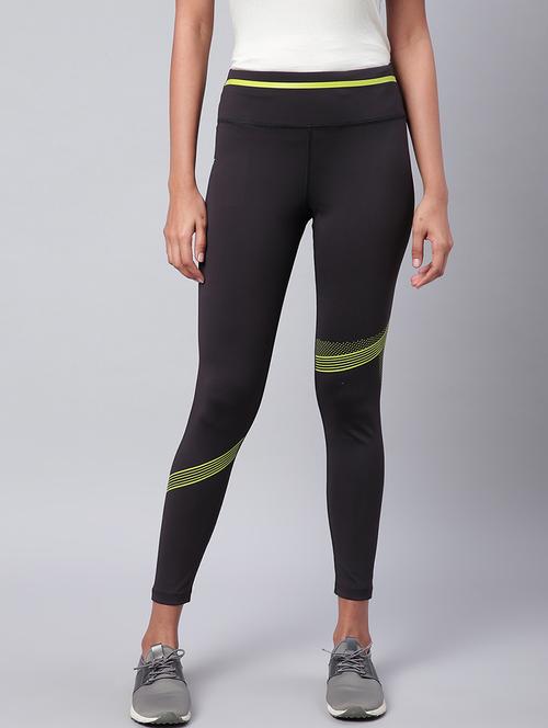 high rise contrast detail track pant - 17749775 - Standard Image - 1