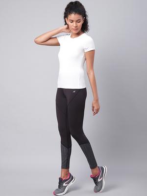 high rise contrast detail track pant - 17749778 - Standard Image - 4