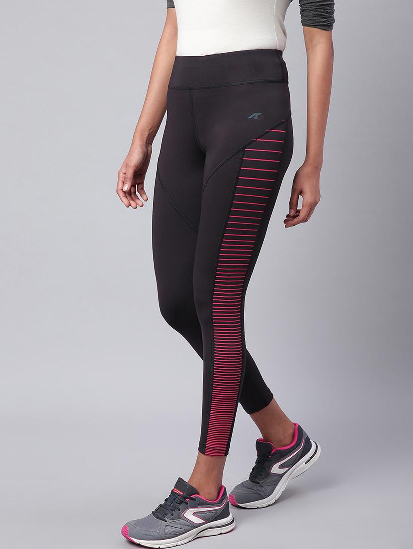high rise contrast detail track pant - 17749790 - Zoom Image - 2