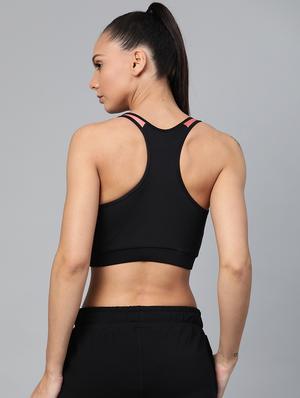 racer back sports bra - 17749828 - Standard Image - 3