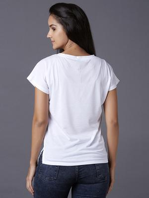 round neck graphic tee - 17750085 - Standard Image - 3