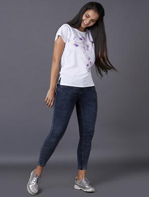 round neck graphic tee - 17750085 - Standard Image - 4