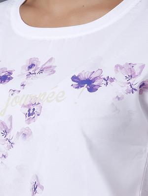 round neck graphic tee - 17750085 - Standard Image - 5